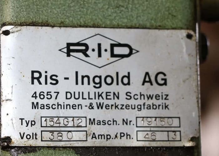 Win Win company’s RID 154G12 rotary transfer machine in an industrial facility, featuring multiple machining stations arranged in a circular configuration for automated, high-volume production processes